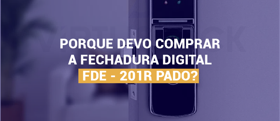 Segurança e Praticidade em uma Única Fechadura: Conheça a FDE-201!
