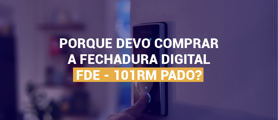 Simples, Moderna, Segura: A Fechadura Digital FDS-101RM é Tudo o que Você Precisa! Simples, Moderna, Segura: A Fechadura Digital FDS-101RM é Tudo o que Você Precisa!